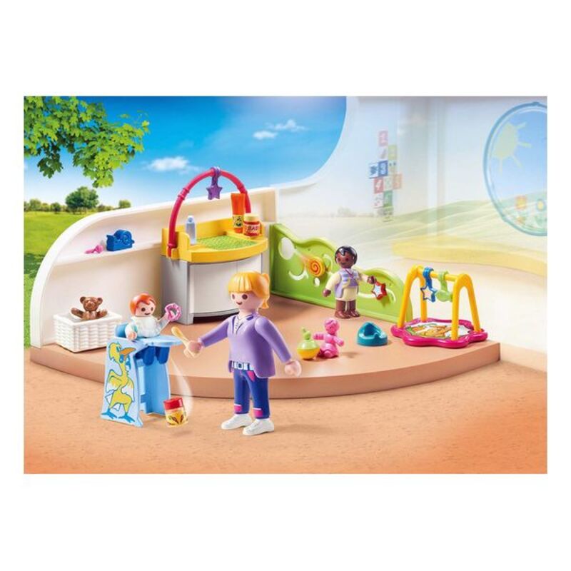 Playset City Life Baby Room Playmobil 70282 (40 stk)