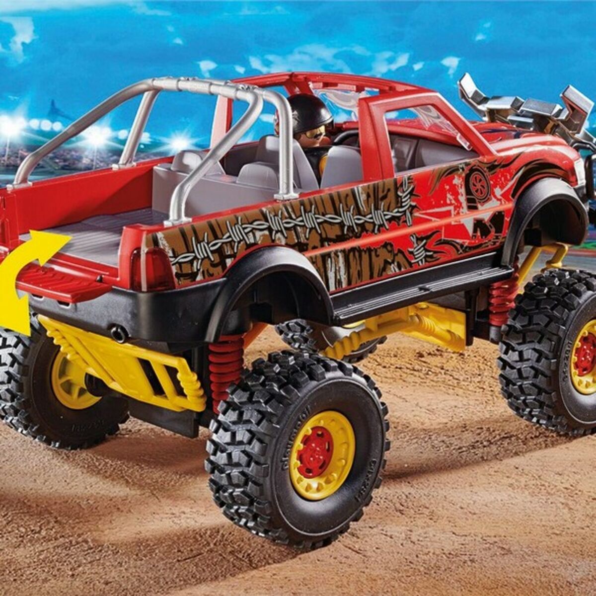 Monster Truck Horned Playmobil 70549 (57 pcs)