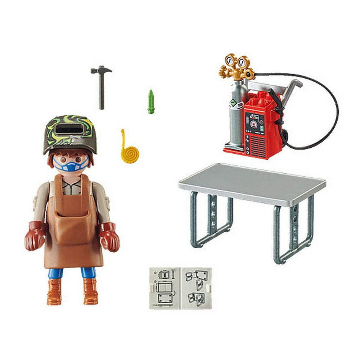 Playset Playmobil Special Plus Welder med udstyr 70597