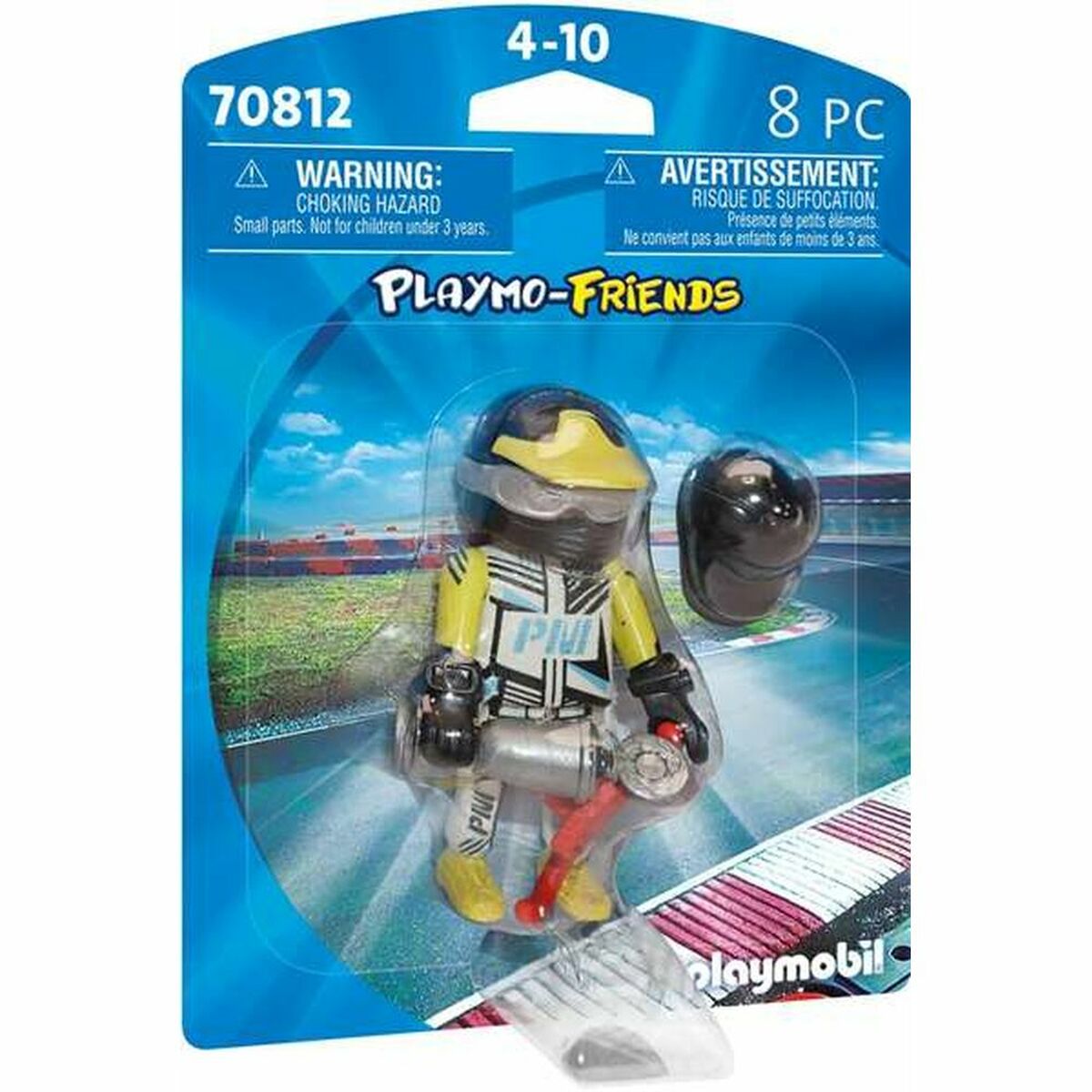Figur Playmobil 70812 Race Driver 70812 (8 stk)