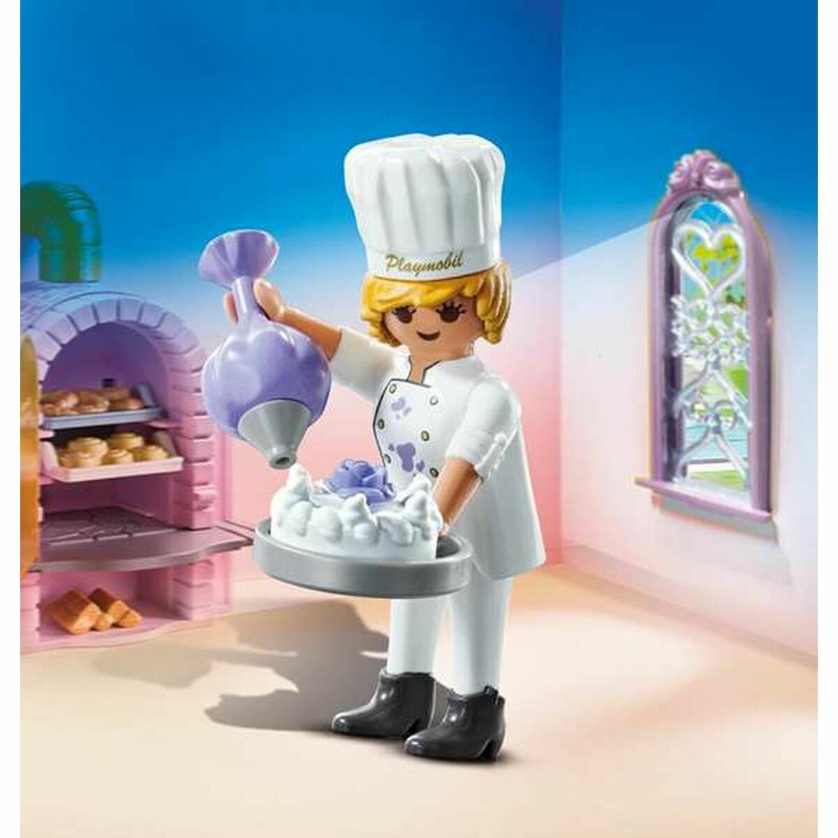 Figura articulada Playmobil Playmo-Friends 70813 pastelero (5 pcs)