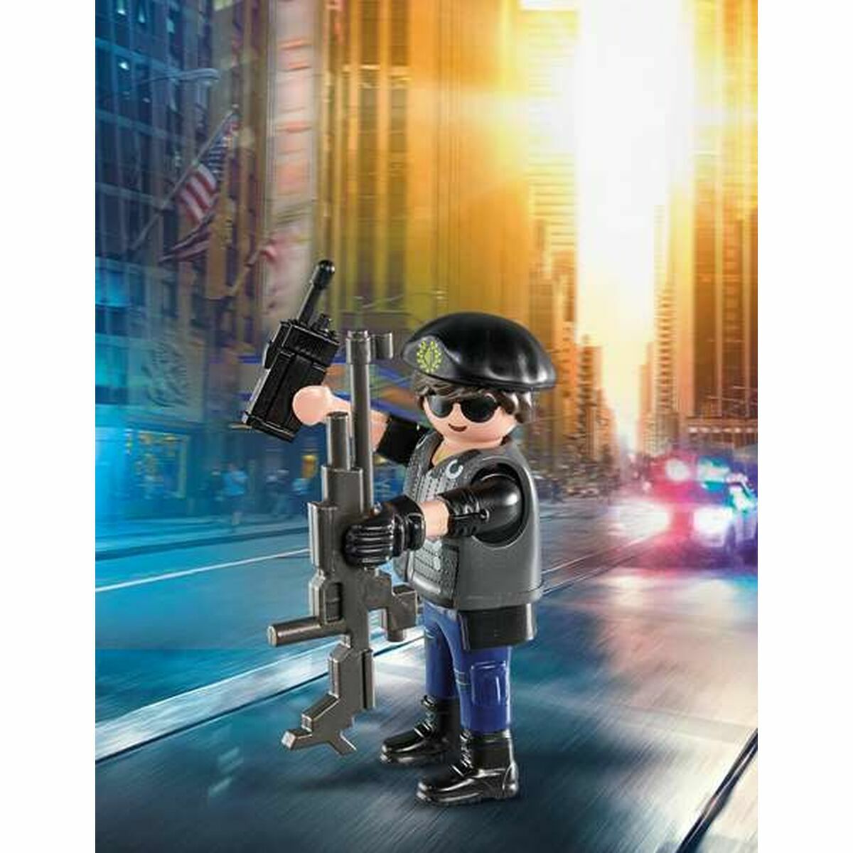 Gemeinsame Figur Playmobil Playmo-Friends 70858 Polizist (5 PCs)