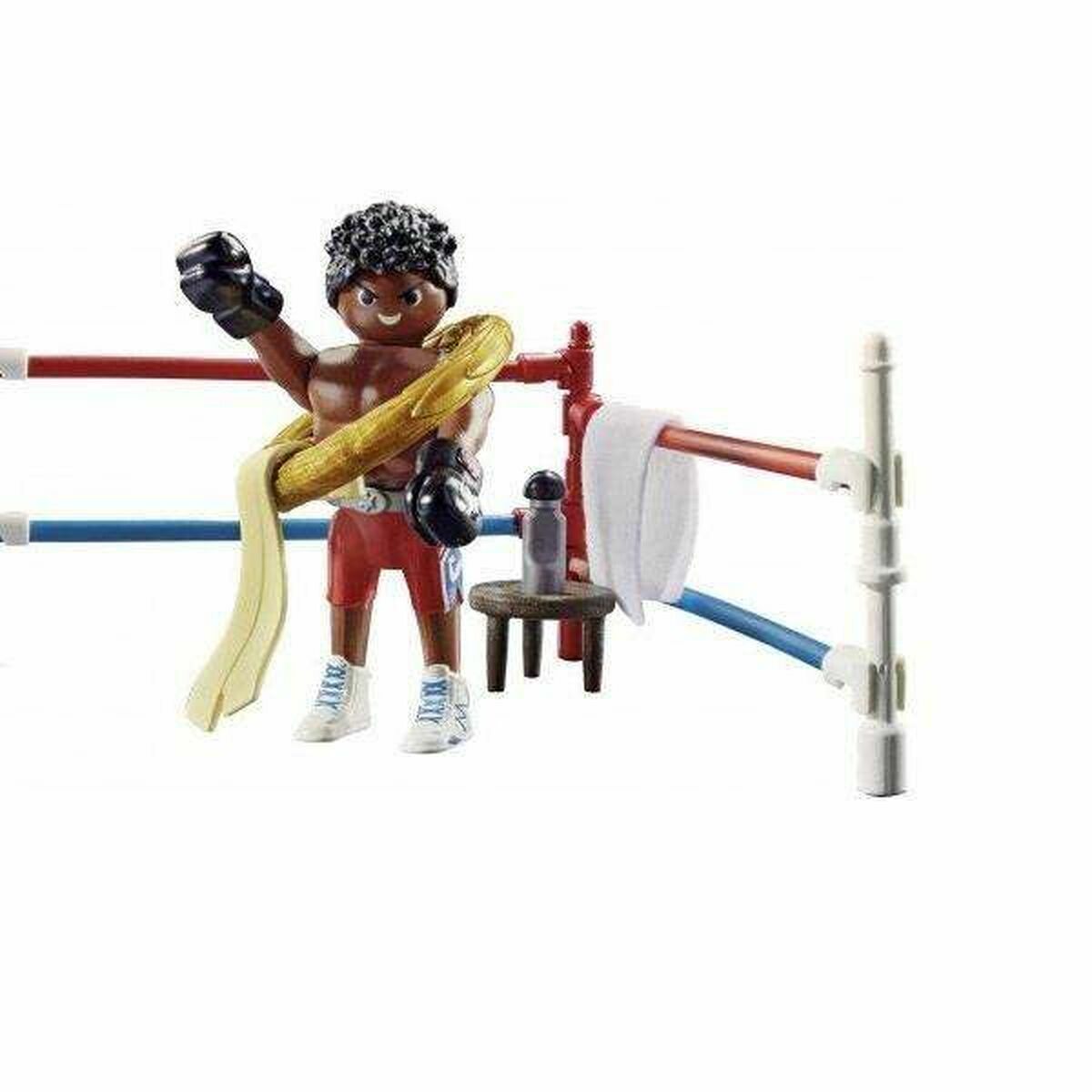 Figura articulada Playmobil Special Plus 70879 campeón boxer masculino (24