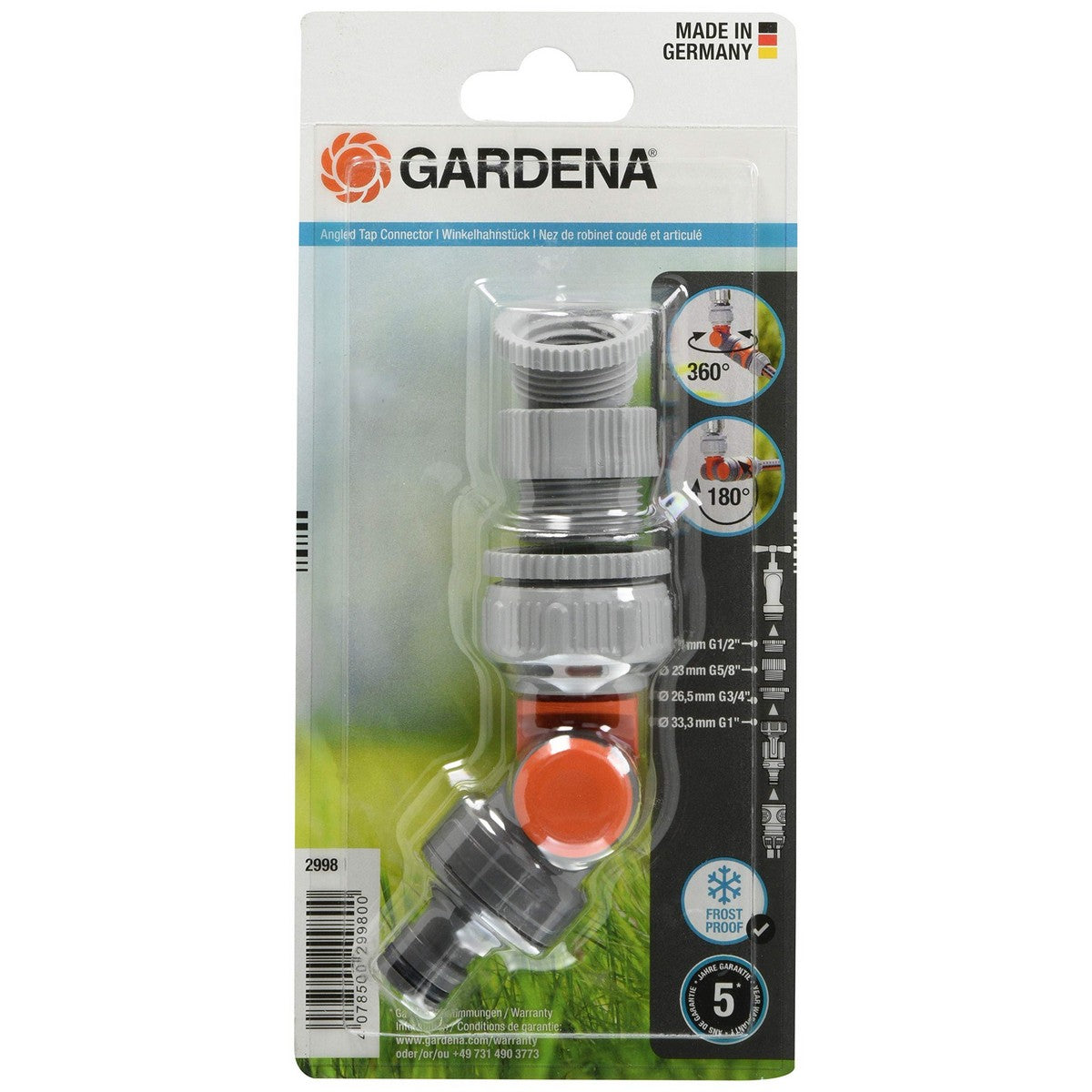 Connector Gardena Adapter artikulerad snabbt