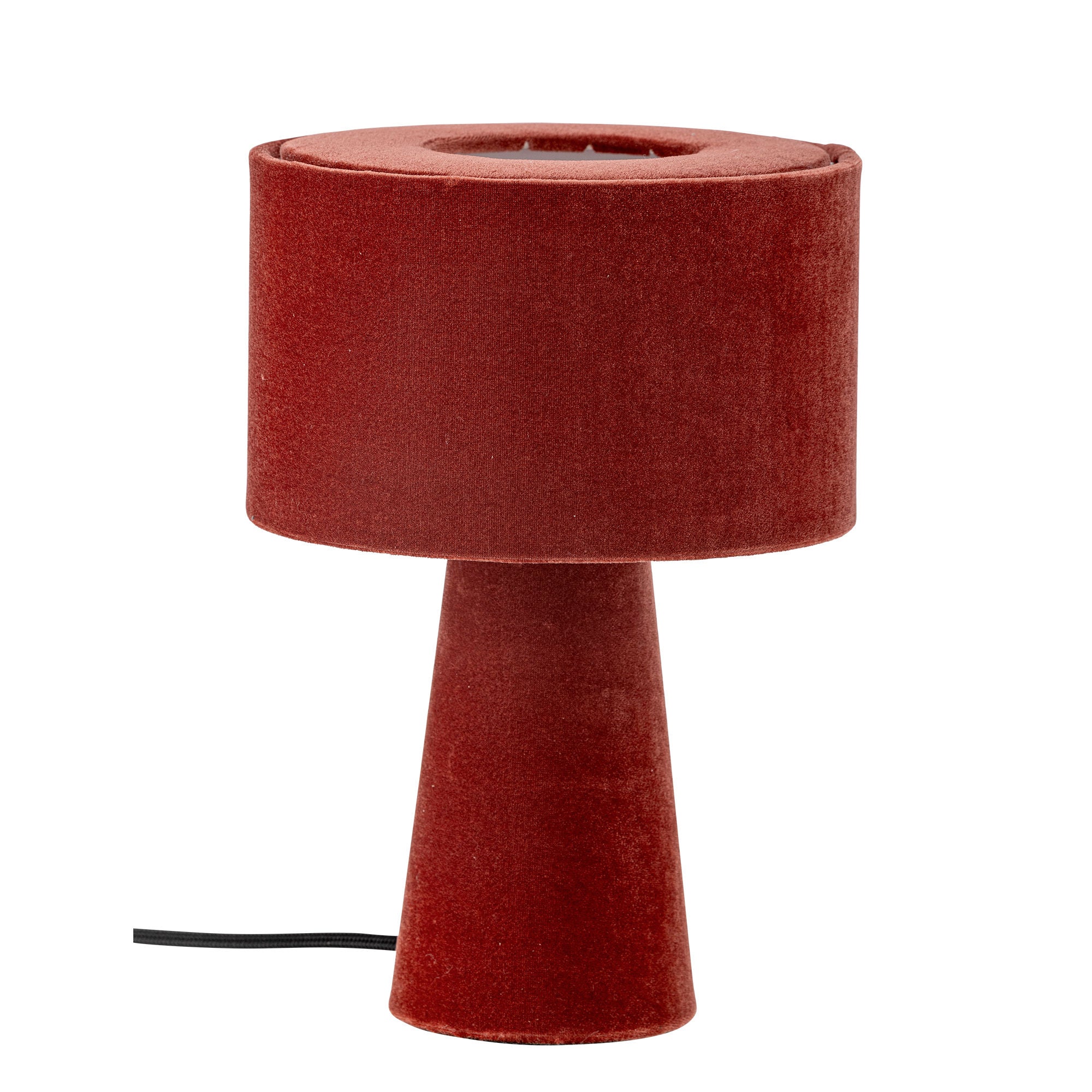 Lampe de table Emmie Bloomingville, rouge, polyester