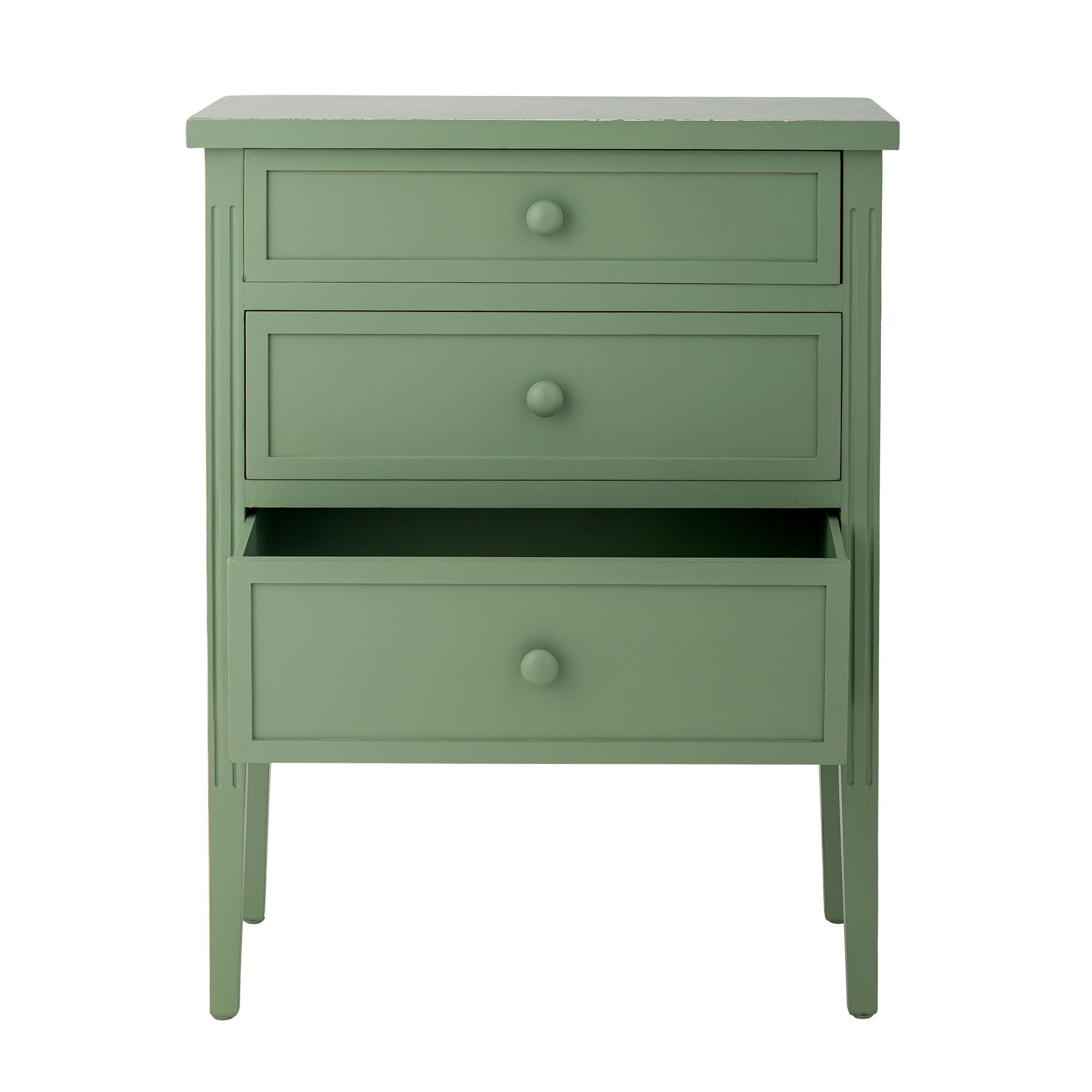 Gavetas de Bloomingville Allison, verde, MDF