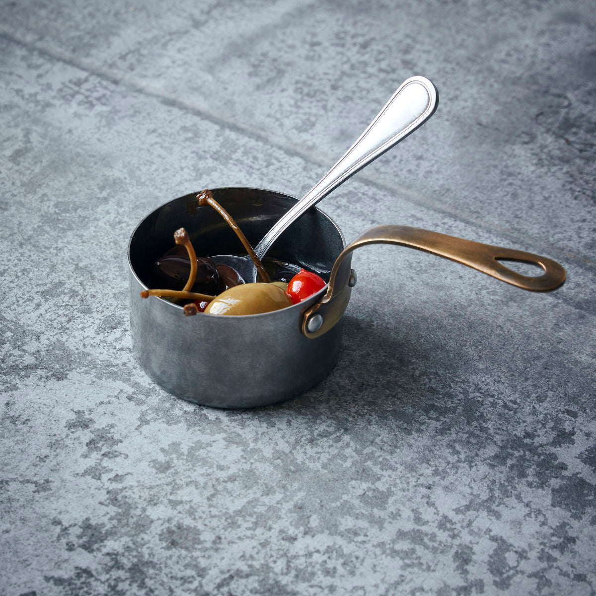 Nicolas Vahe Presentation Sauce Pan, NVPresentation, Silver Finish