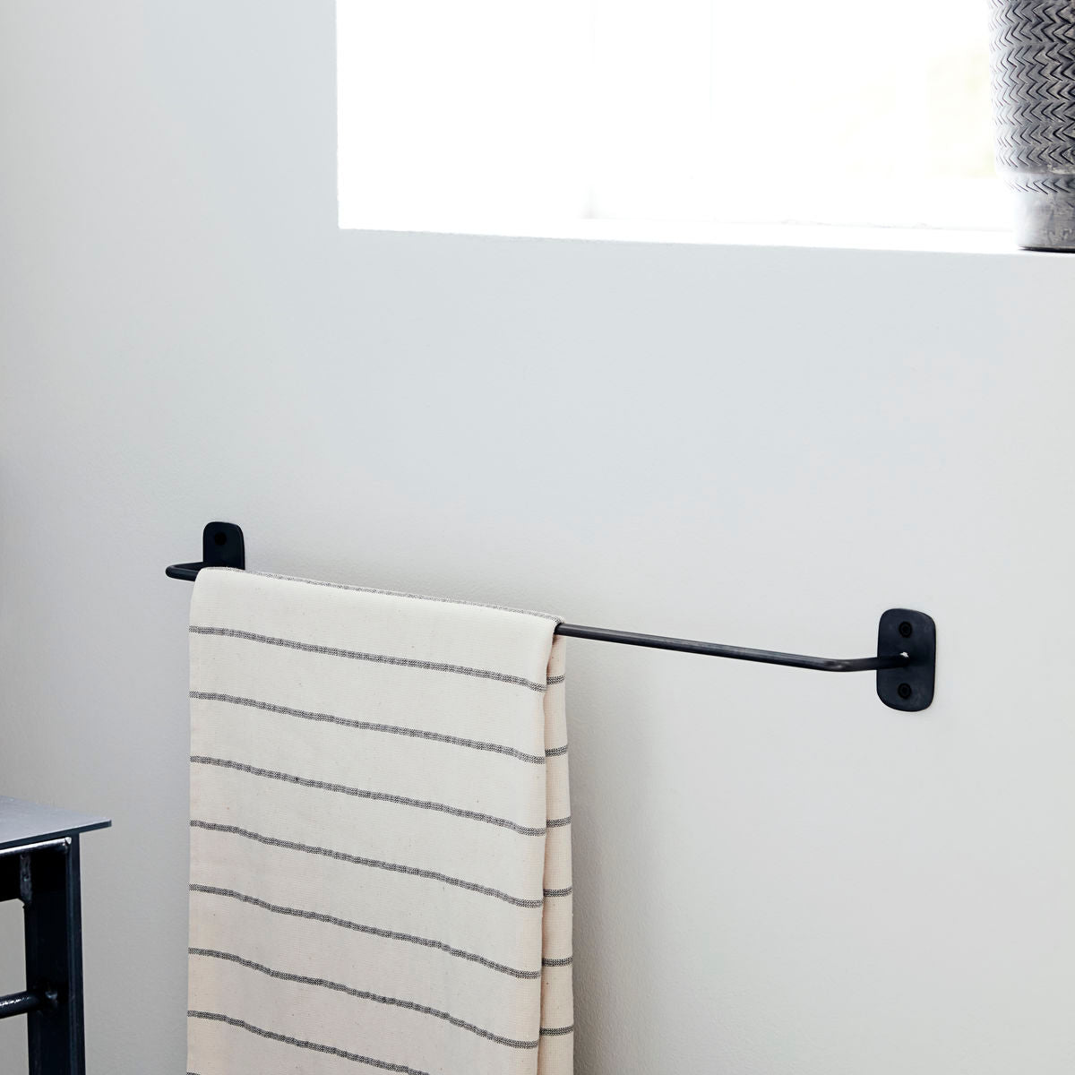 Huis Doctor Towel Rail, Hdpati, Black Antique