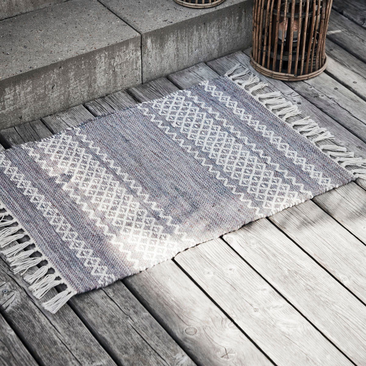 House Doctor Rug, Hdciero, gris claro