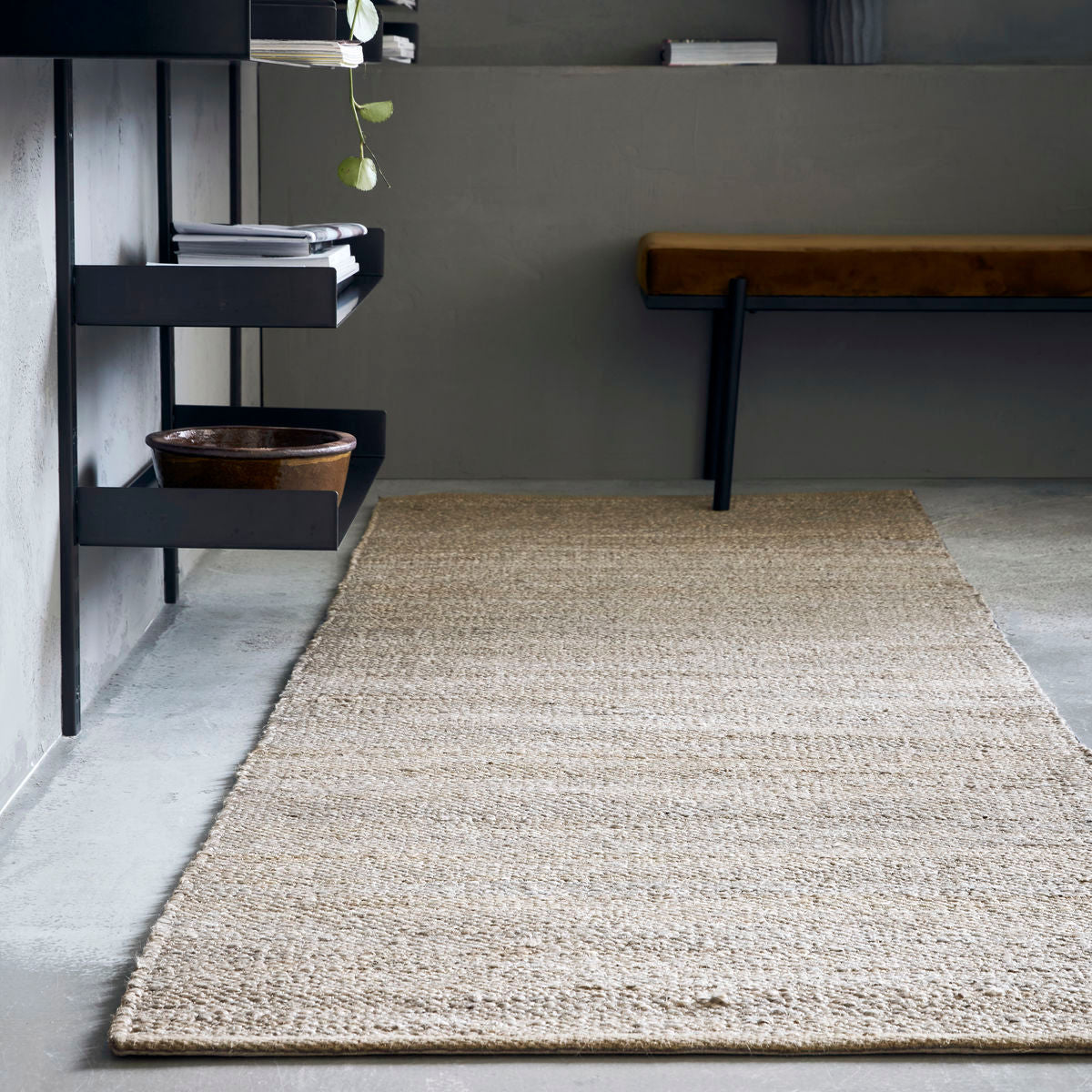 House Doctor Rug, Hdhempi, gris claro