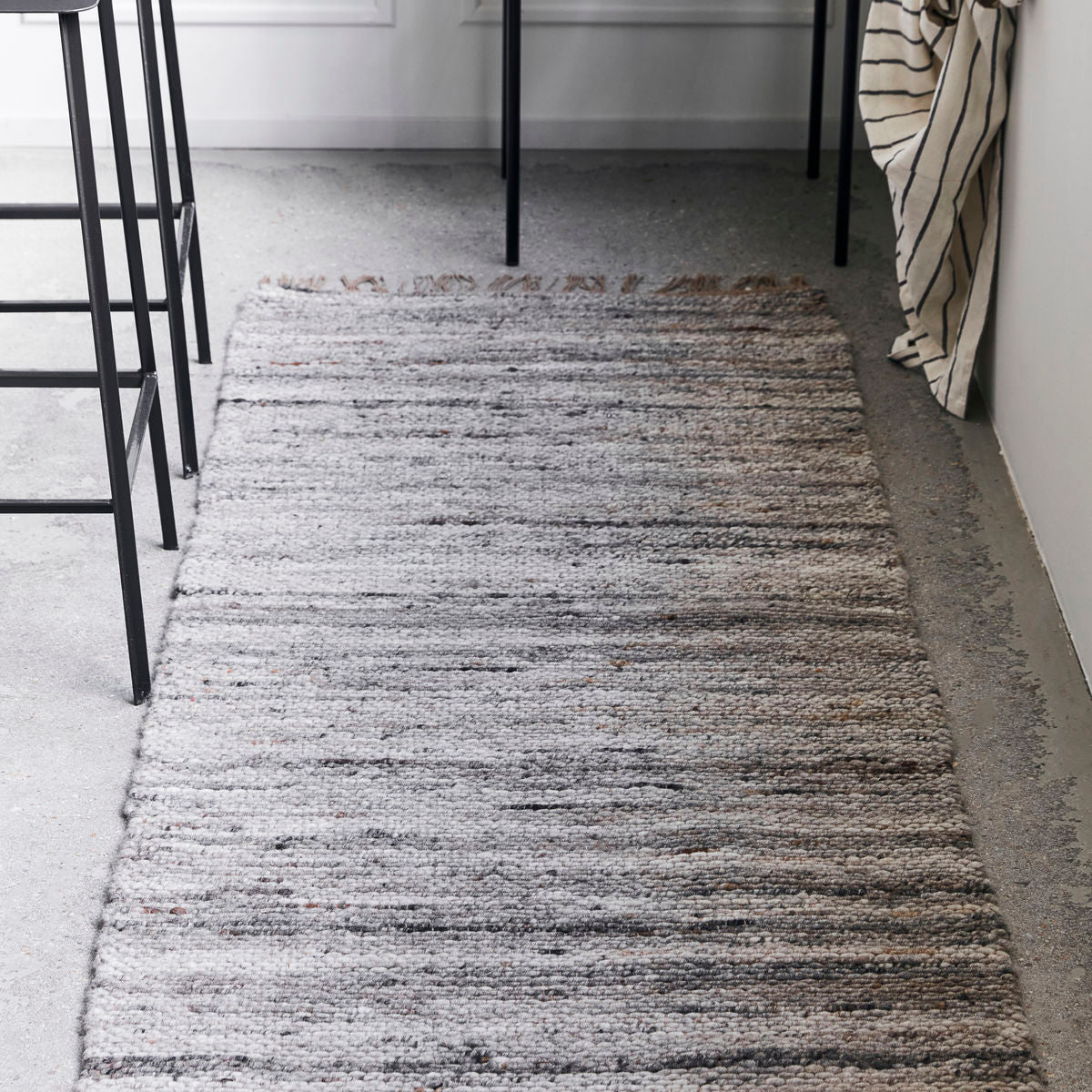 House Doctor Rug, Hdhafi, Gray/Brown