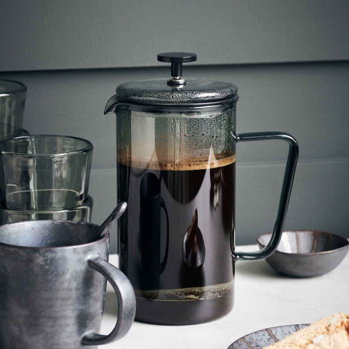 Casa Doctor French Press, Hdnuru, Gray