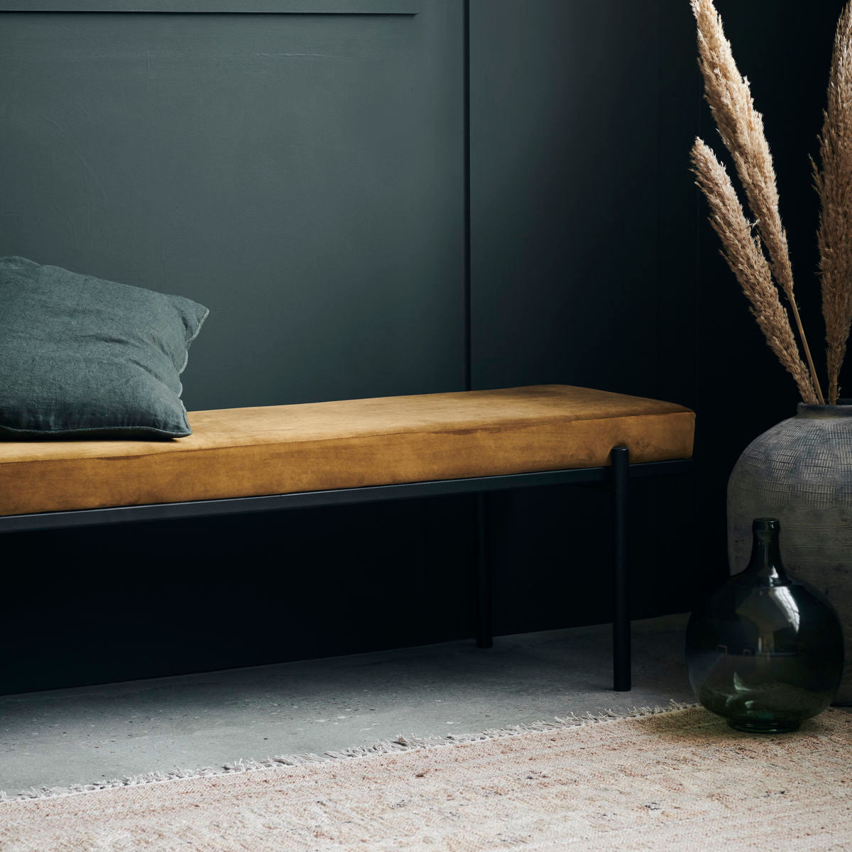 Huis Doctor Bench, Hdlao, Dark Olive