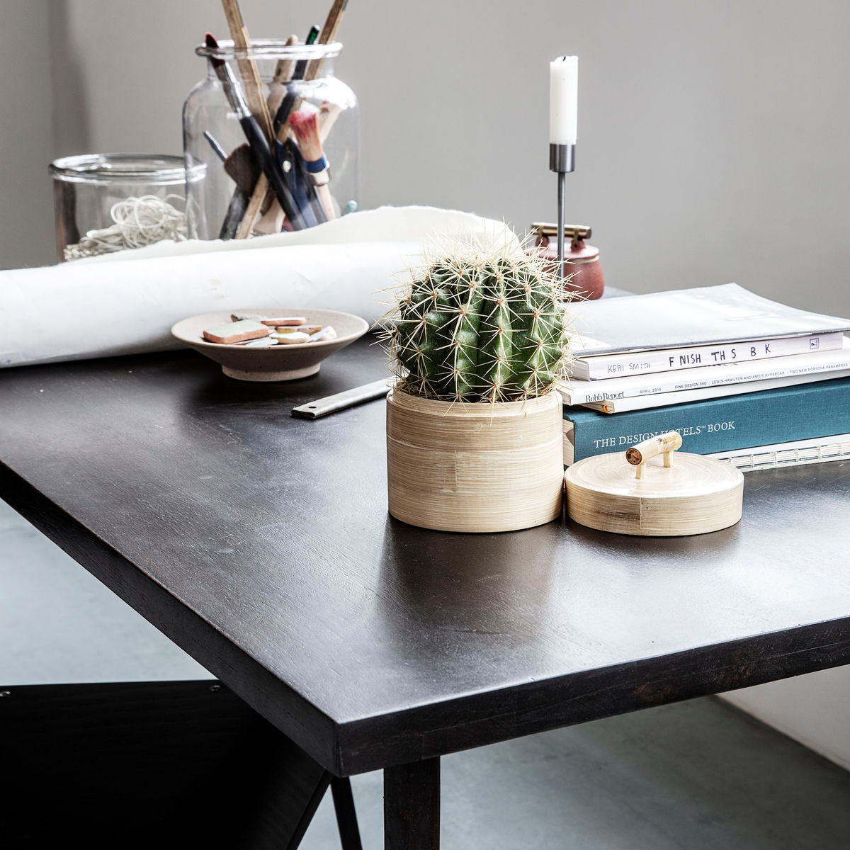 Table à manger de la maison, hdsled, noir