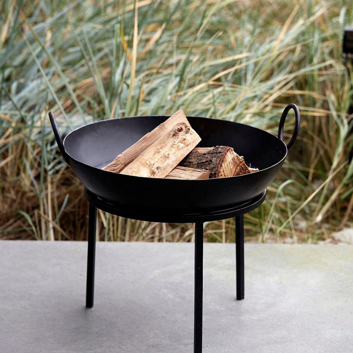 House Doctor Fire Pit, Black