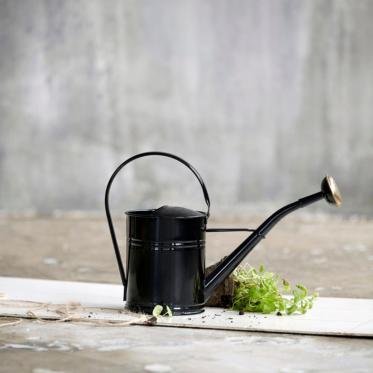 House Doctor Watering Can, Hd Wan, Black