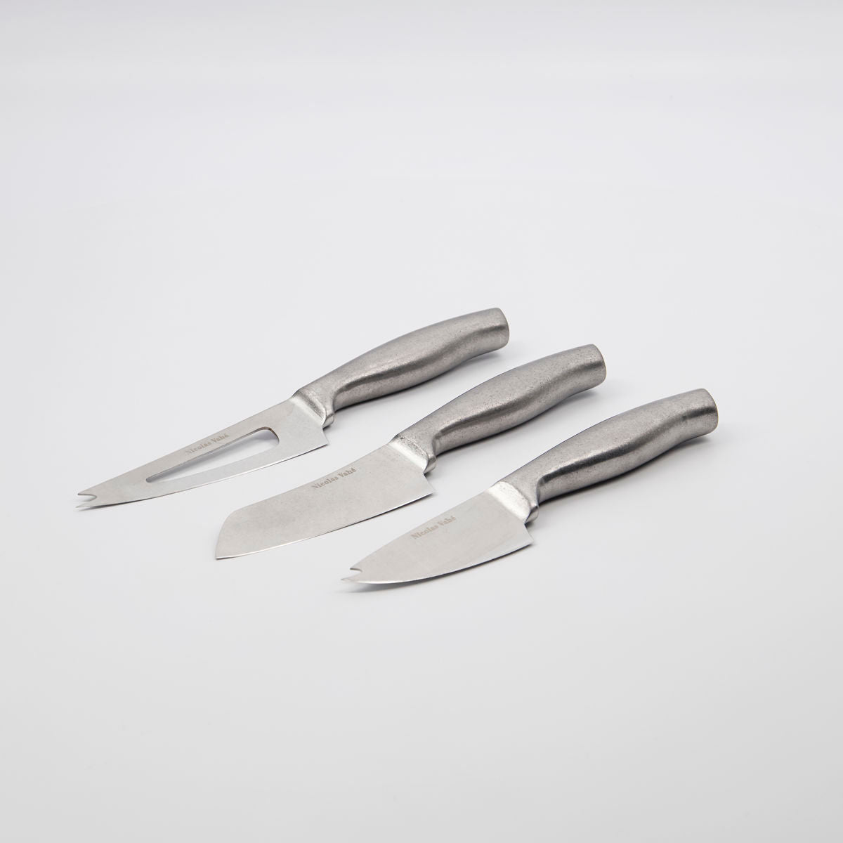 Nicolas Vahe Cheese Knives, Nvfromage, Silver Finish