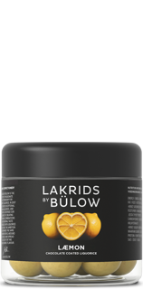 Lakrids par Bülow læmon jaune doux, 125g