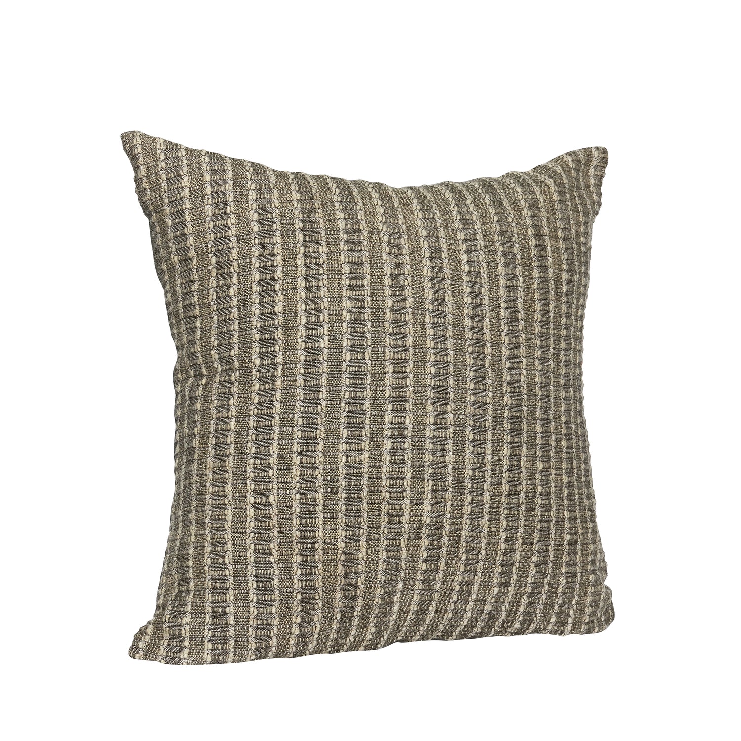 Hübsch Ori Cushion, Olive/Beige