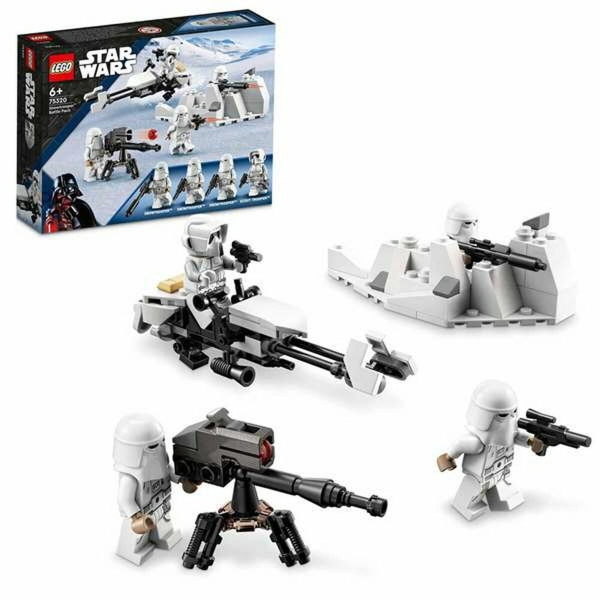 Playset Lego Star Wars Snowtrooper Battle Pack Star Wars Miniatures