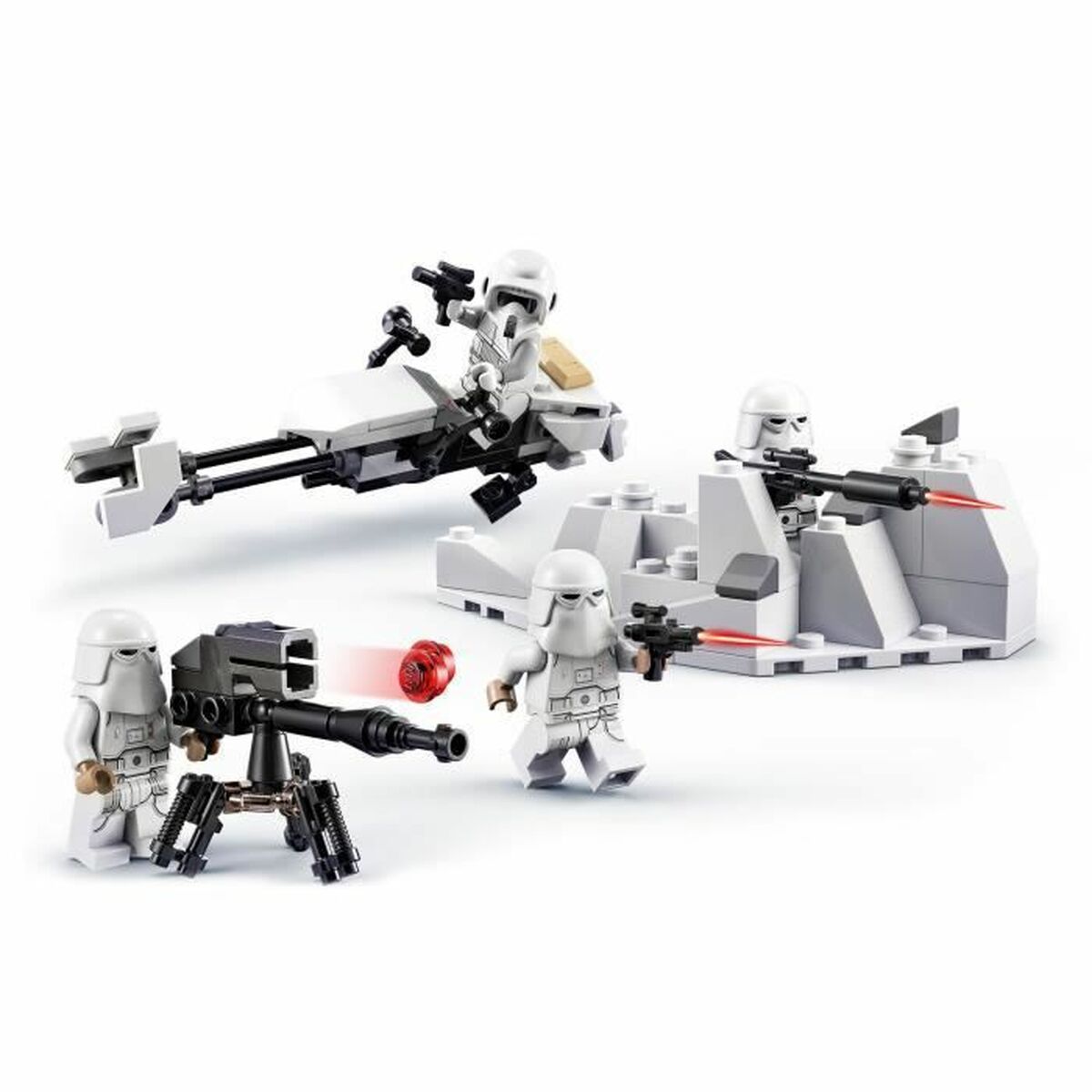 Playset Lego Star Wars Snowtroper Battle Pack Star Wars Miniaturen