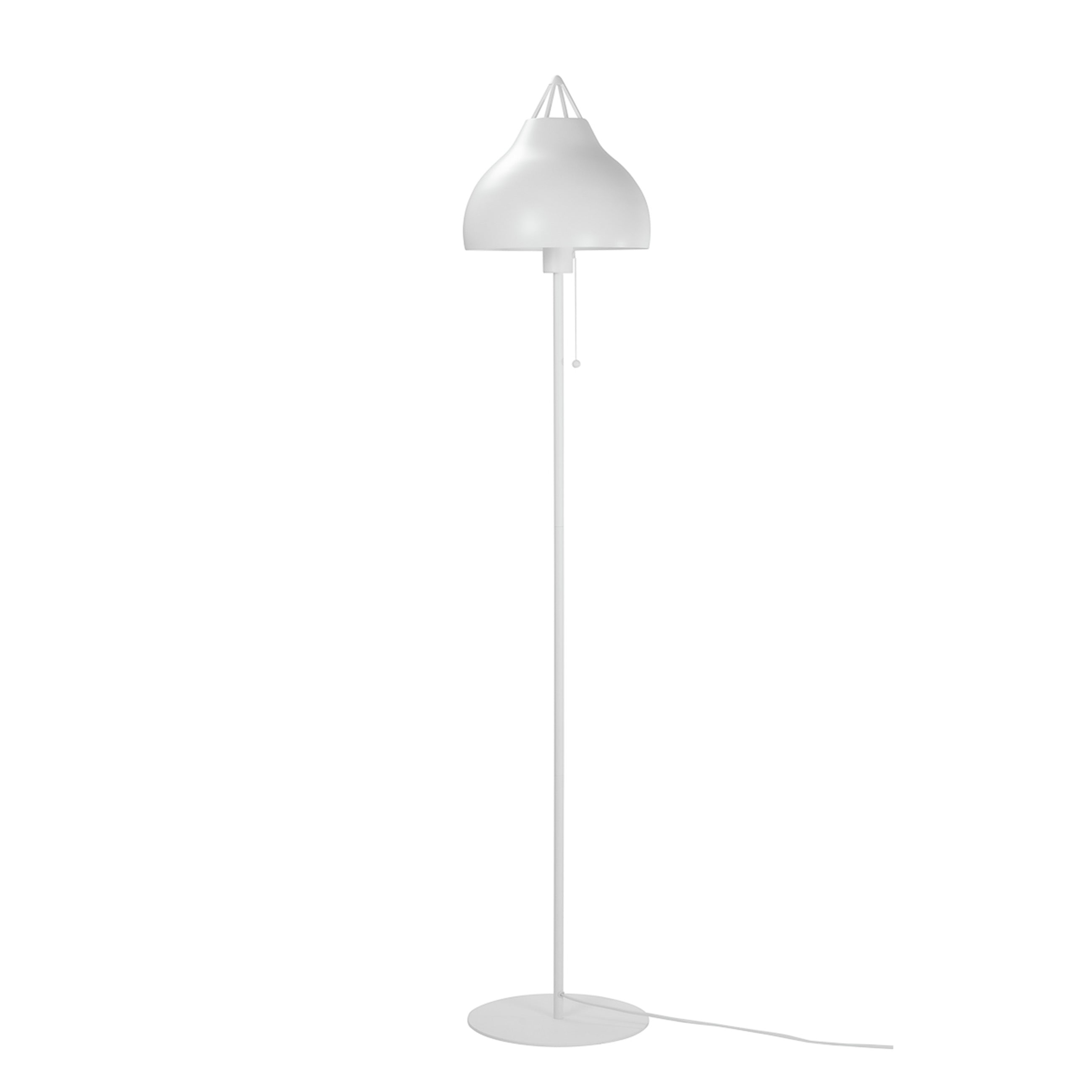 Dyberg Larsen Pyra Gulvlampe Mat Hvid, 29cm