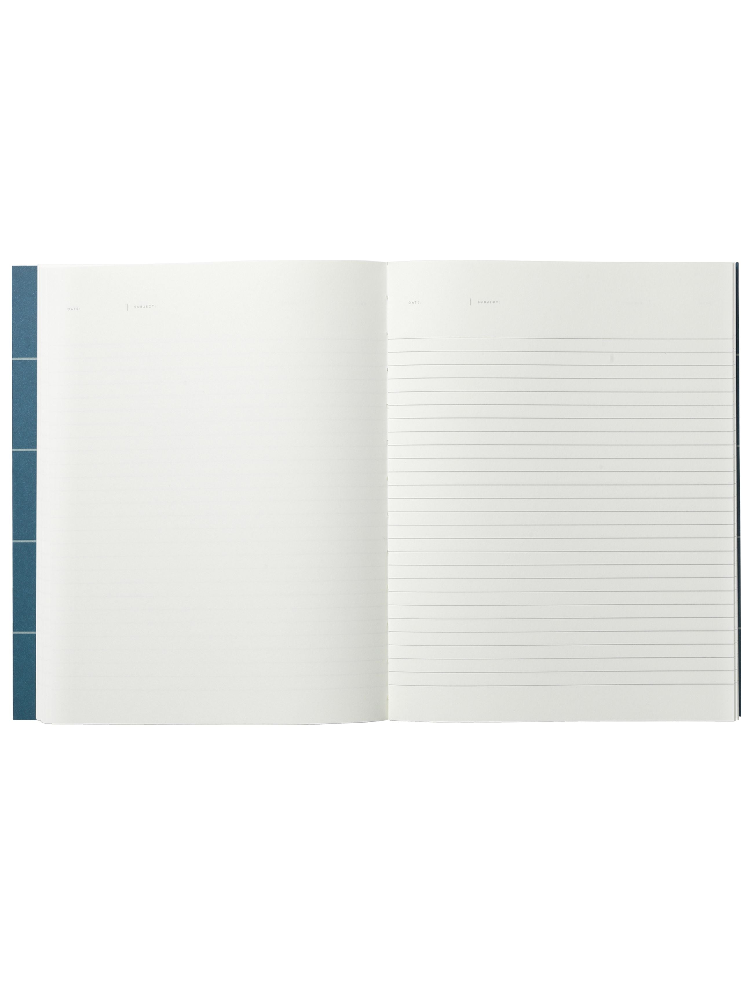 Notem Studio Uma cuaderno grande, azul oscuro