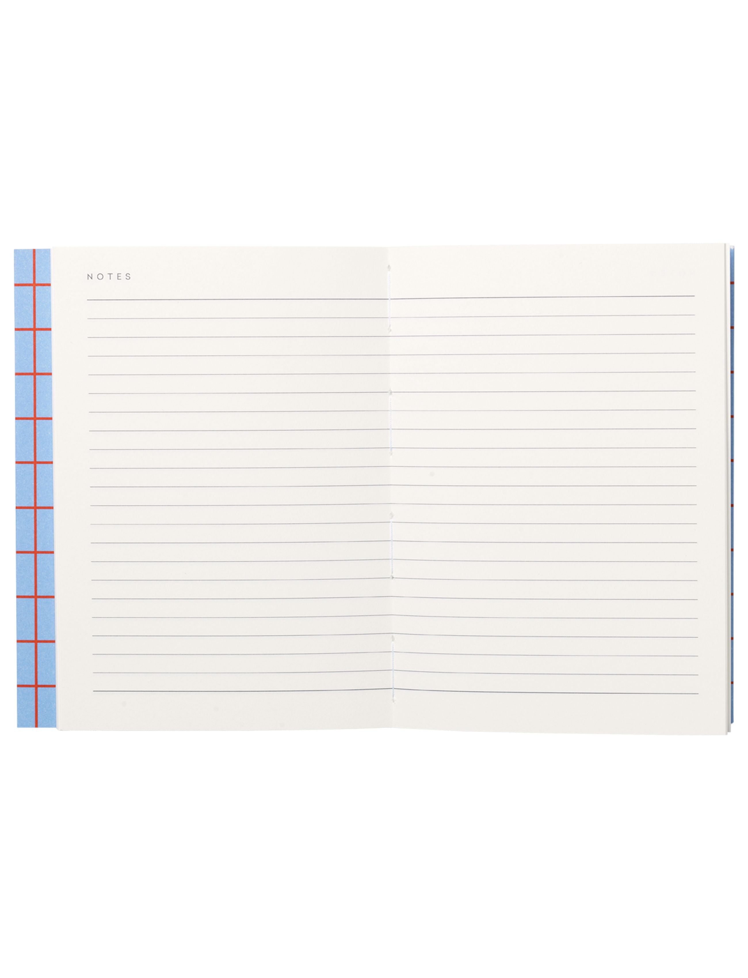 Notem Studio Uma Flat Lay Paper anteckningsbok liten, ljusblå