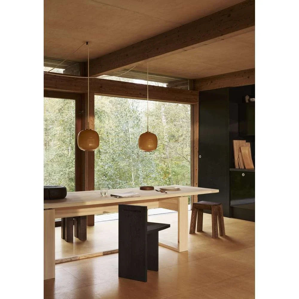 Louis Poulsen Vl45 Radiohus Pendant E14 ø175, Glossy Amber