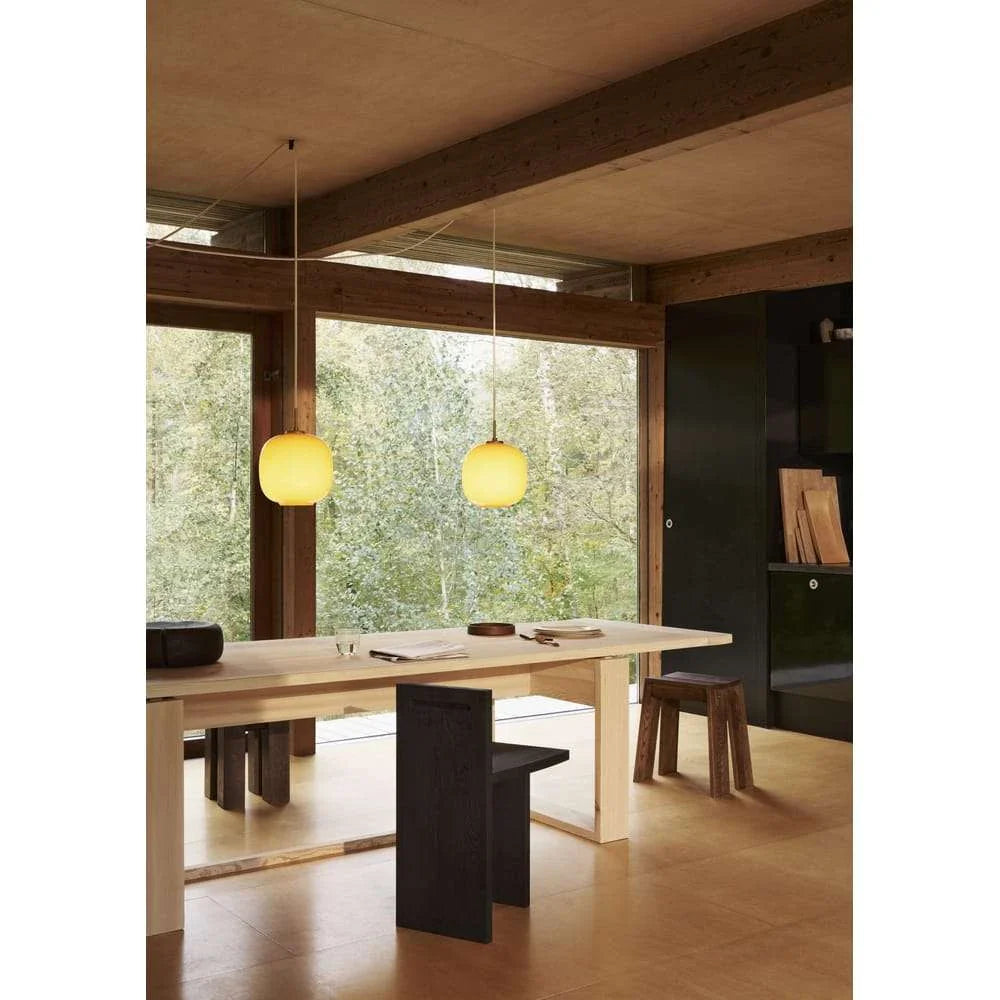 Louis Poulsen Vl45 Radiohus Pendant E14 ø175, Glossy Amber