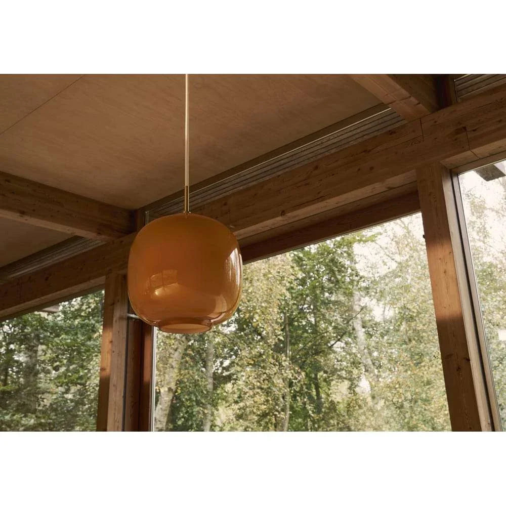 Louis Poulsen Vl45 Radiohus Pendant E27 ø250, Glossy Amber