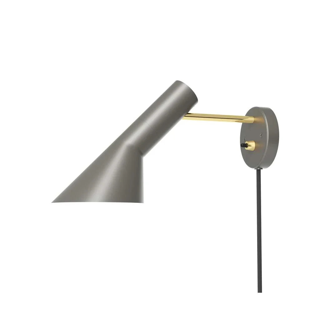 Louis Poulsen Aj Wall Lamp Brass/Warm Grey