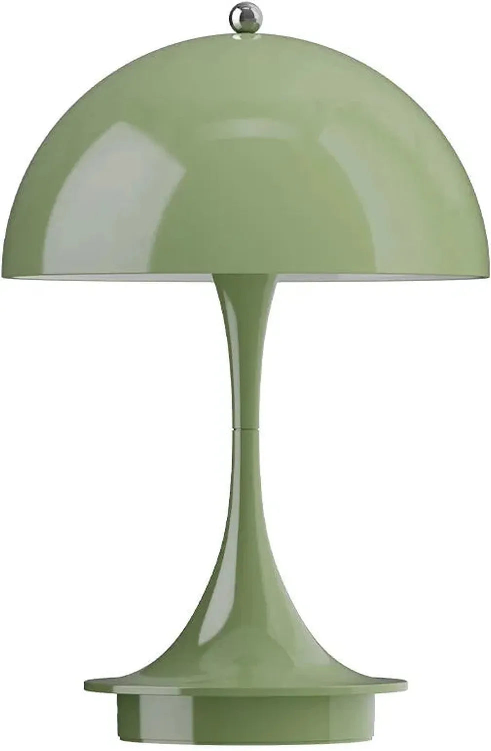 Louis Poulsen Panthella 160 Portable Table Lamp V3, Opaque Moss Green