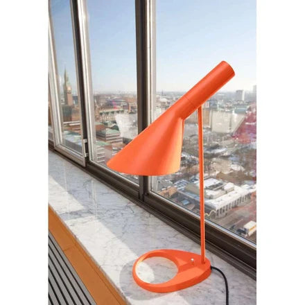 Louis Poulsen AJ Table Table Lamp V3, Eletric Orange