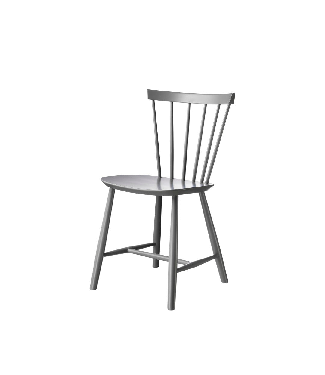 Fdb Møbler Poul M. Volther J46 Chair Nordic Swan Ecolabel Beech, Signal Grey