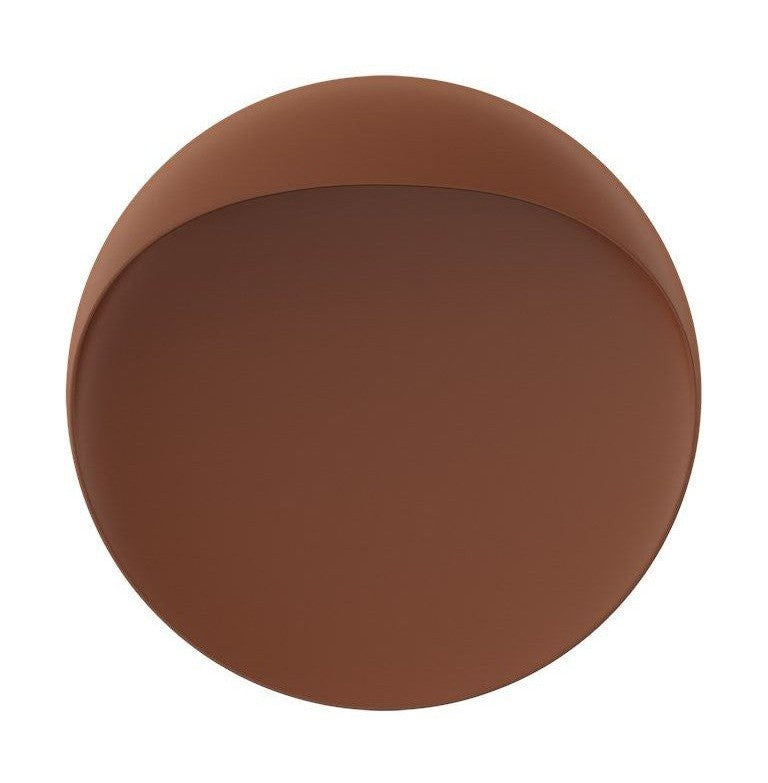 LED de lámpara de pared Louis Poulsen Flindt 3000 K 16 W Ø30 cm, Corten