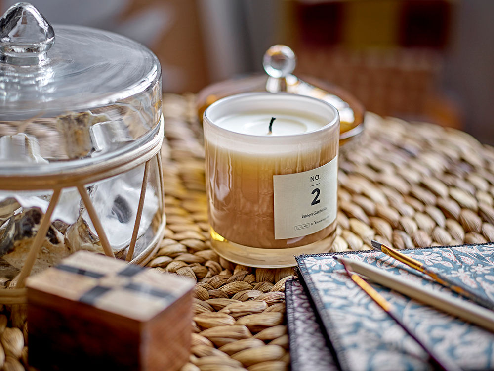 Bloomingville Loreen Jar con tapa, Clear, Glass