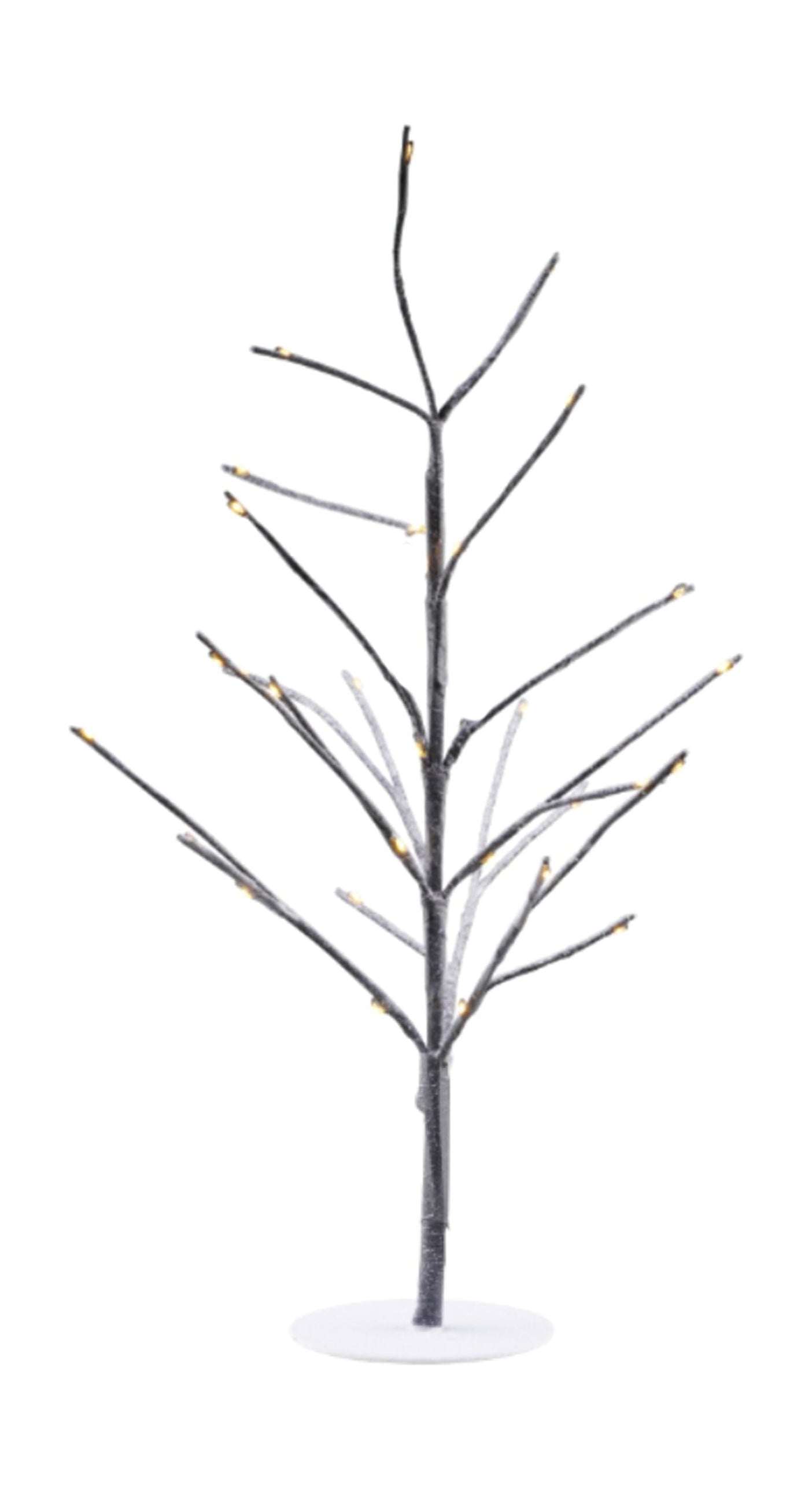 Sirius Kira Tree H35cm, braun/schneebedeckt weiß