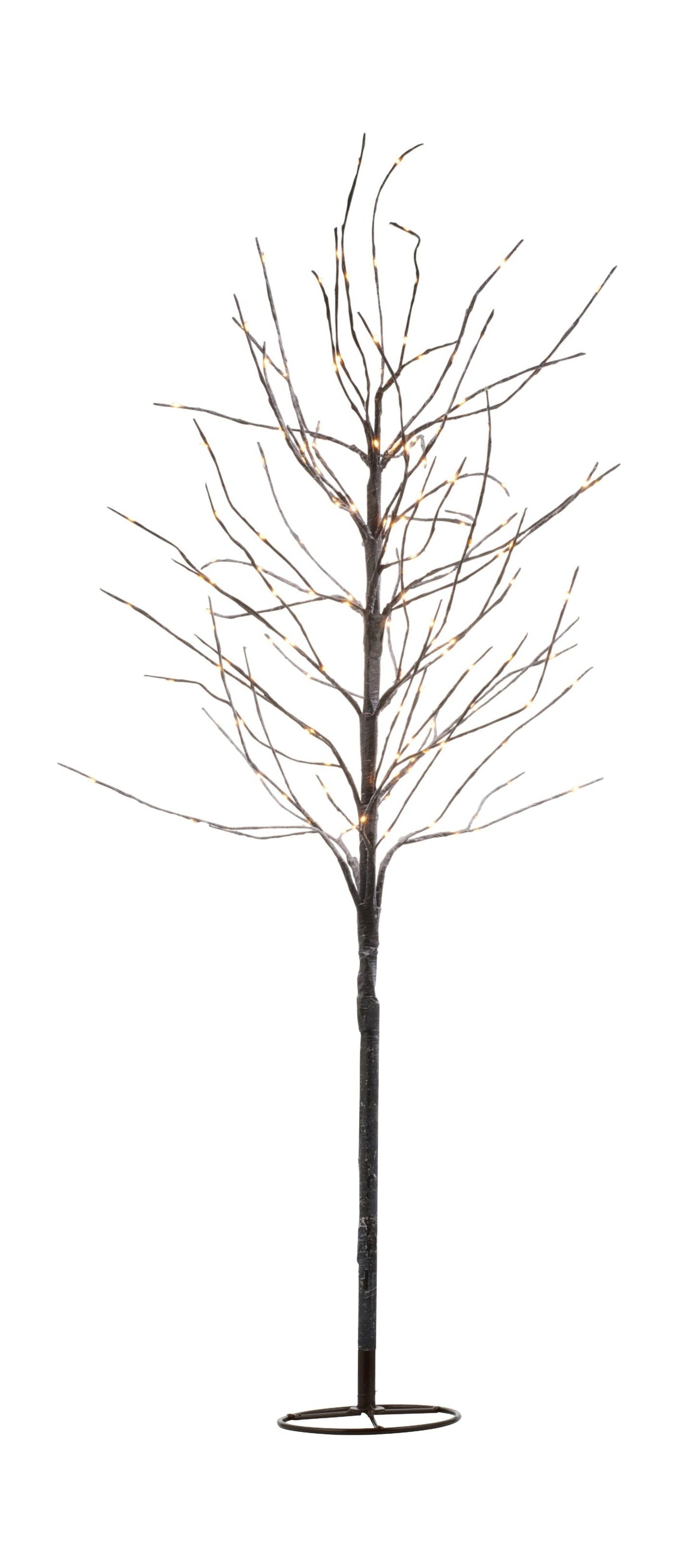 Sirius Kira Tree 280 Le ds H1,8m Ø50 cm+5m, braun/schneebedeckt