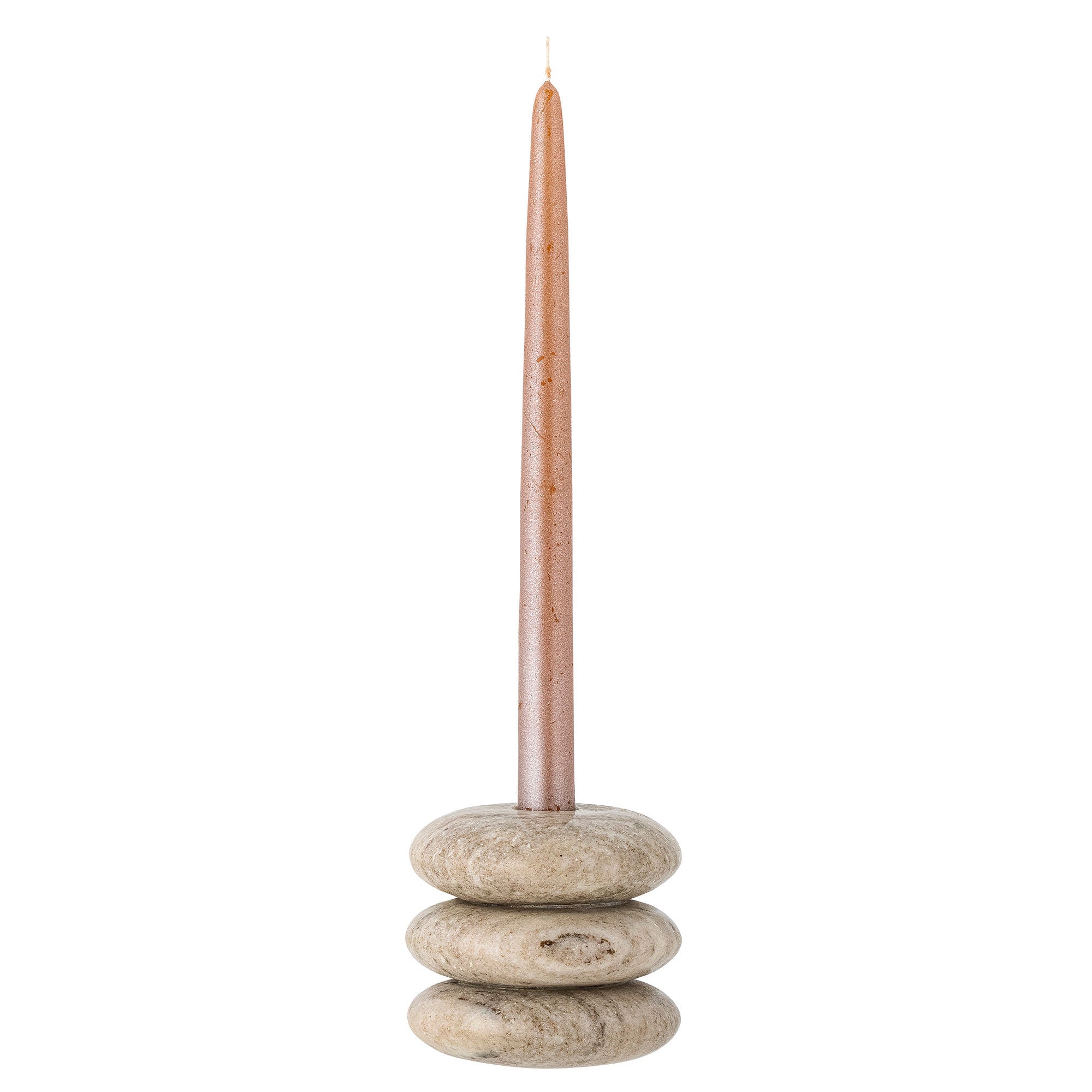 Bloomingville Madisson Votive & Candlersder, Brown, Marble