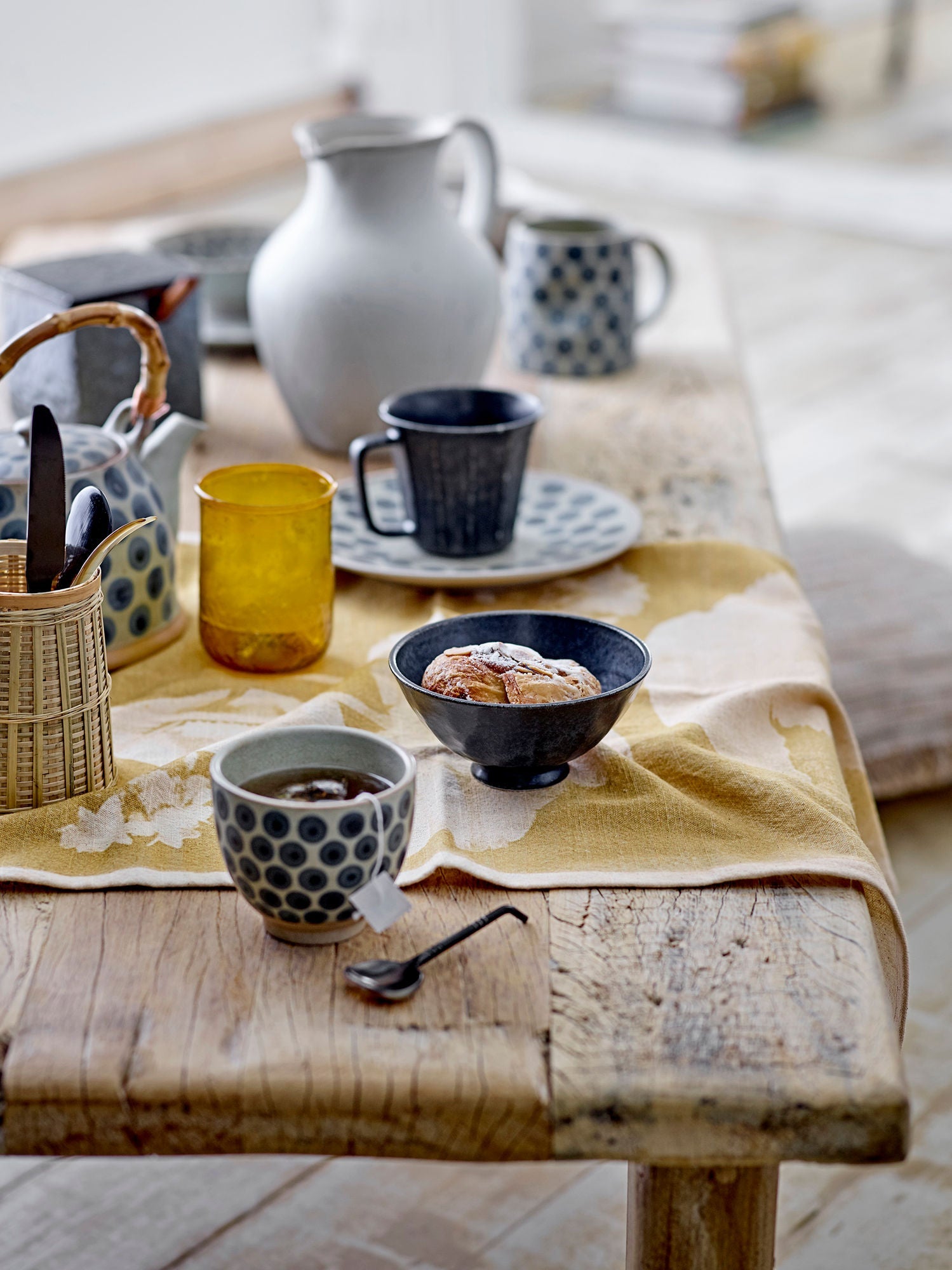 Mesa de café Bloomingville Riber, Naturaleza, madera recuperada