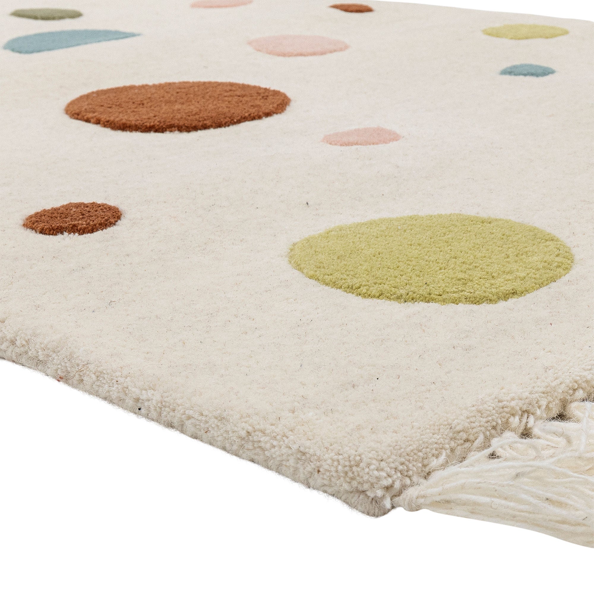 Bloomingville Mini Clennie Rug, Natur, Wool