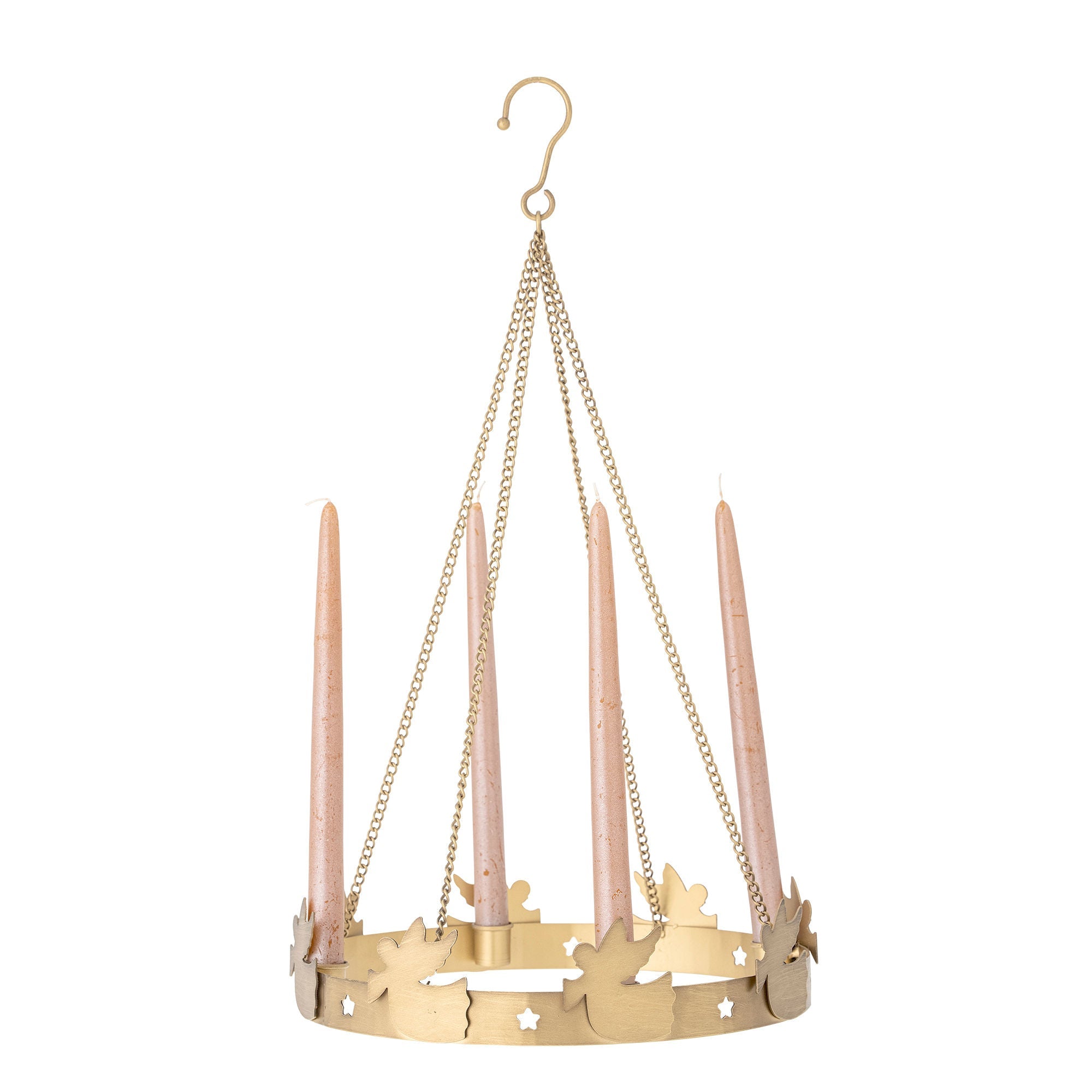 Bloomingville Elmir Advent Castlente, ouro, metal