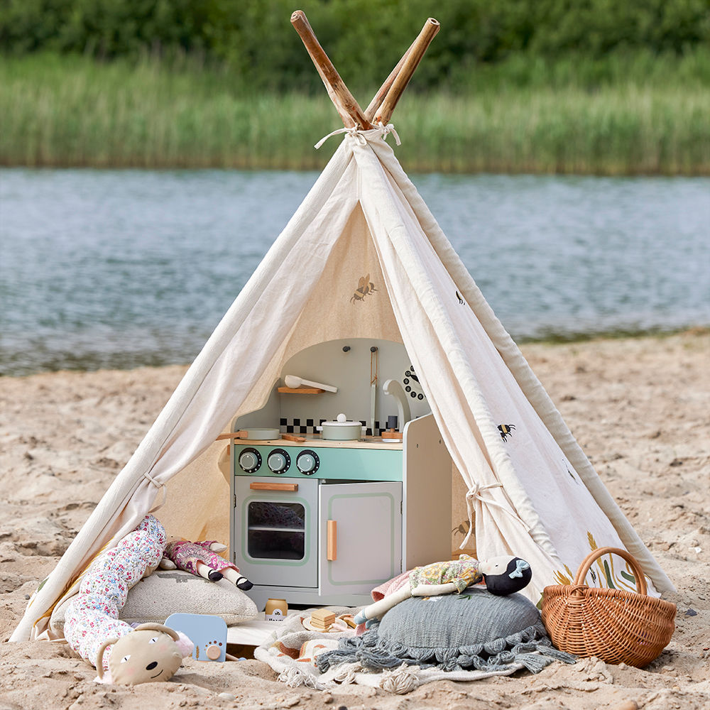 Bloomingville Mini Millo Childrenals tipi, natur, bomull