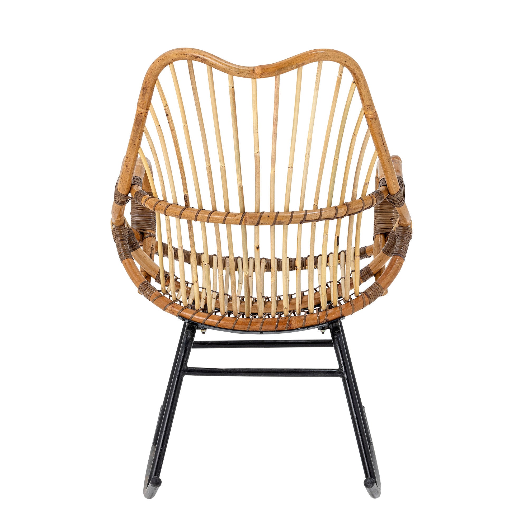 Bloomingville Reine Rocking Stol, Natur, Rattan