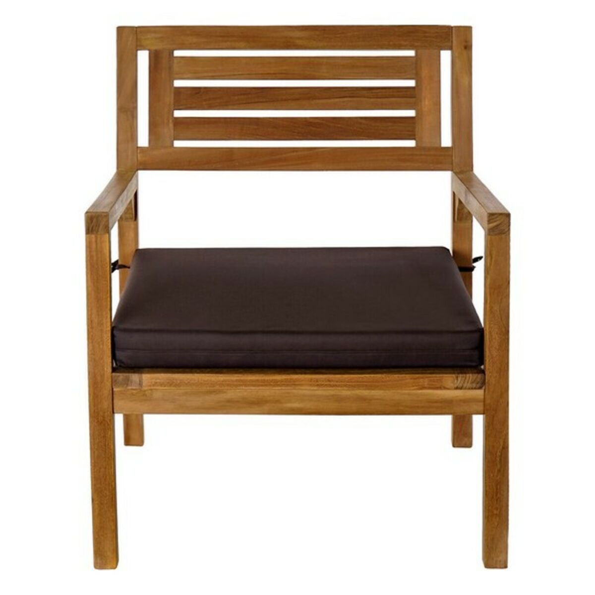 Tafel ingesteld met 3 fauteuils DKD Home Decor Teak 127 x 72 x 88 cm (4