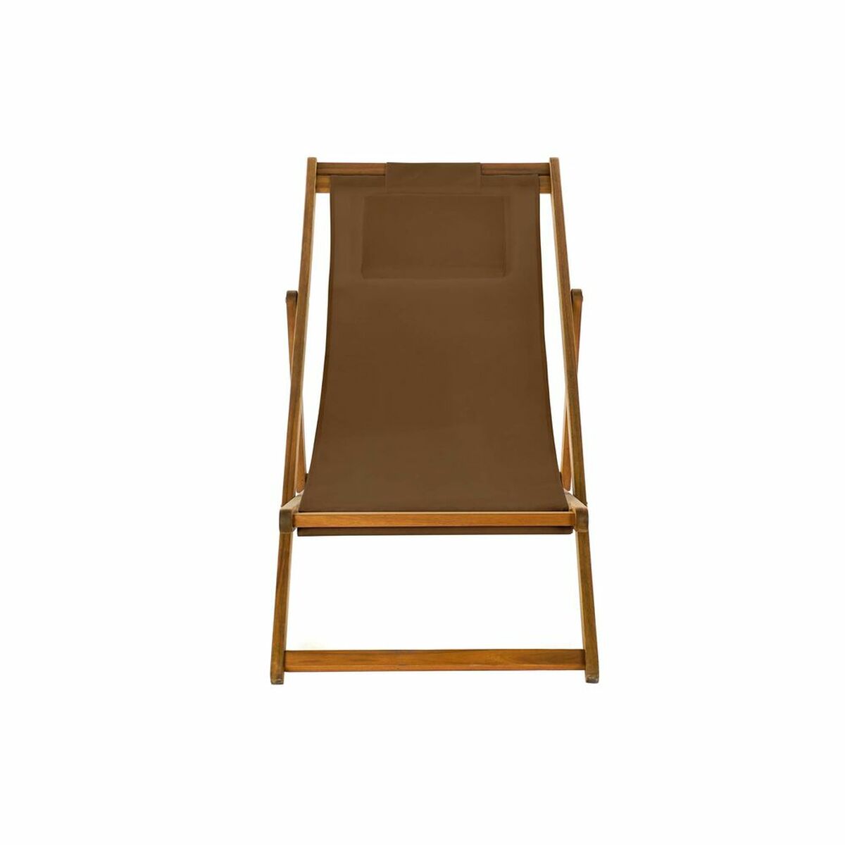 Decoración del hogar DKD Sun Lounger 8424001769834 Multicolor de color marrón marrón oscuro