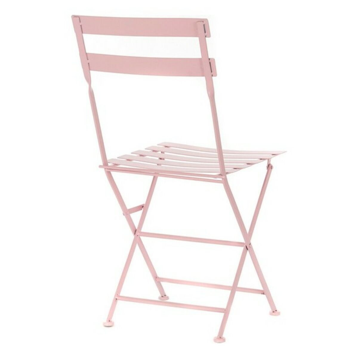 Tabel sæt med 2 stole DKD Home Decor MB-177410 Pink 60 x 60 x 75 cm