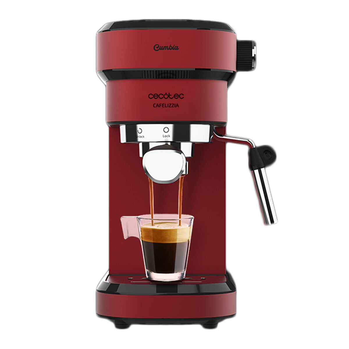 Máquina de café manual expressa Cecotec cafelizzia 790 brilhante 1,2 L 20