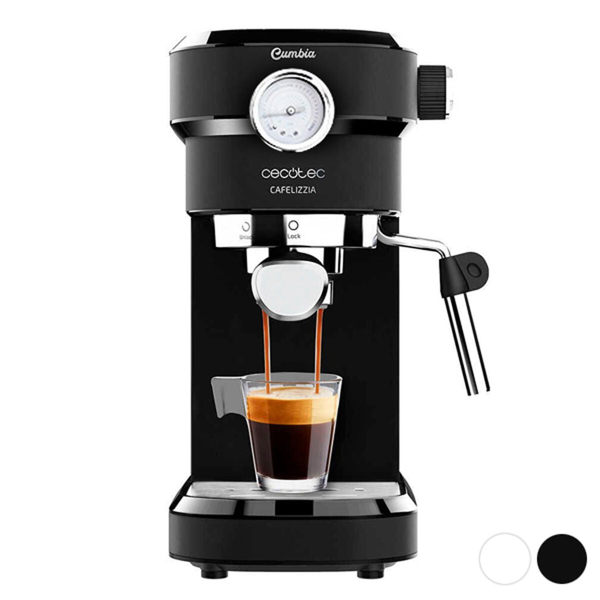Express manuel kaffemaskine Cecotec Cafelizzia 790 Black Pro 1,2 L
